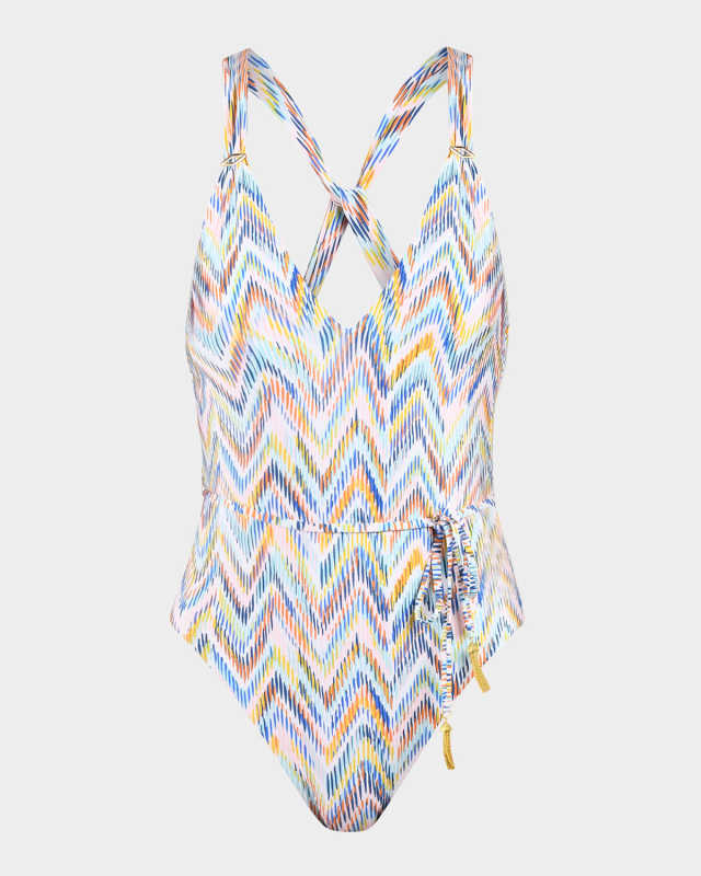 Soul V-Plunge One-Piece Swimsuit